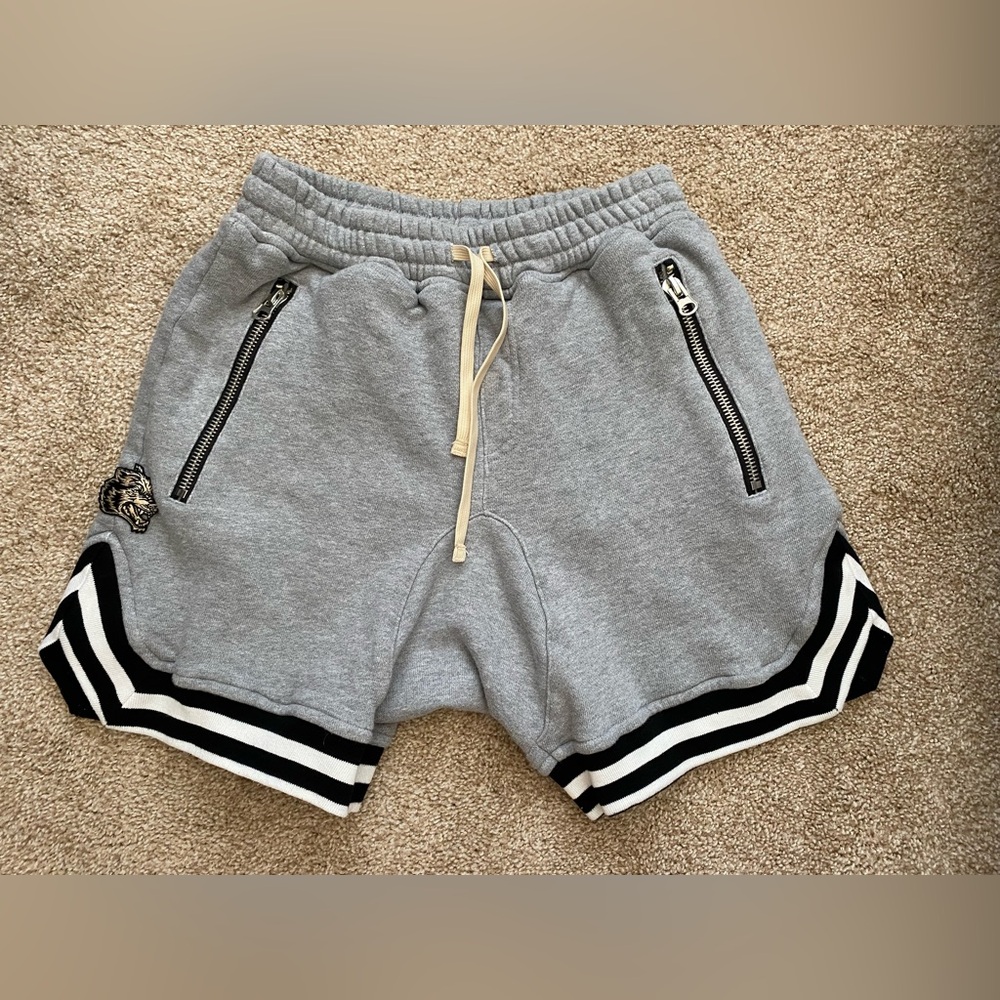 Darc Sport French Terry Court Shorts in Grey